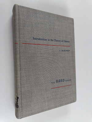 J. C. C. McKinsey : Introduction to the theory of games