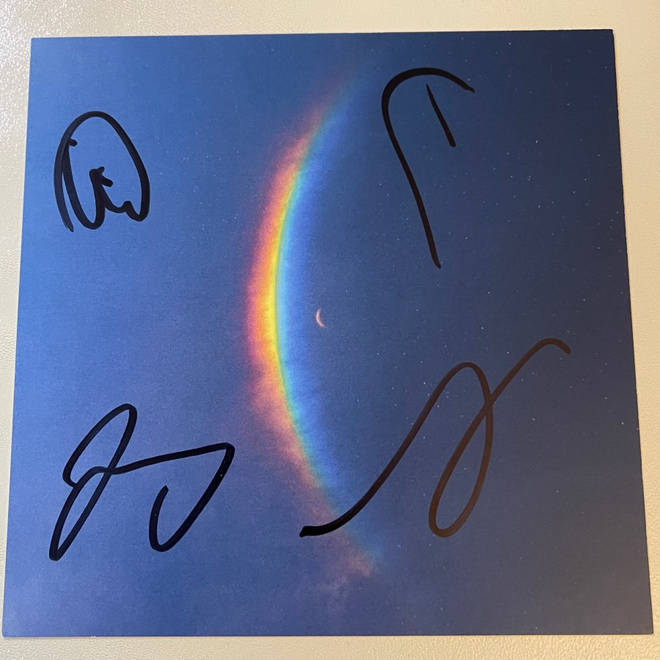 Coldplay - Moon music (nimikirjoituskortti) + cd (uusi)