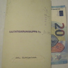 VANHA Valokuva Viipuri Postikortin Alkup.Mallikappale 1930-l - pikkukuva 2