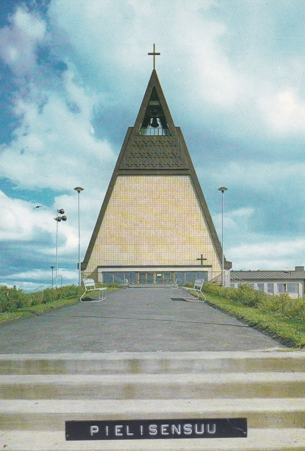 KIRKKOKORTTI - JOENSUU - PIELISENSUUN KIRKKO - 1