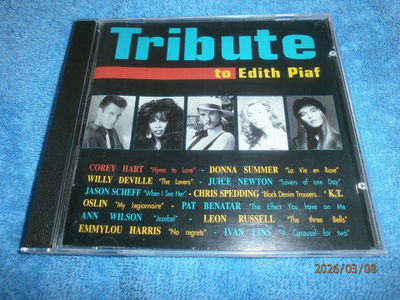 TRIBUTE TO EDITH PIAF - CD