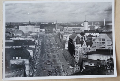 Helsinki, Mannerheimintie, valok.pk, p. 1953