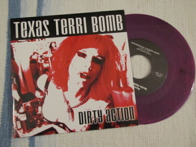 Marky Ramone / Texas Terri split 7 45 värivinyyli saksa 2002
