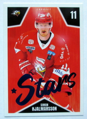 Simon Hjalmarsson Sport Stars /500 Cardset 2023-24