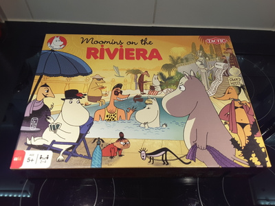 Tactic Moomins on the Riviera lautapeli