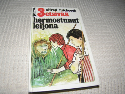 3 etsivää ja hermostunut leijona