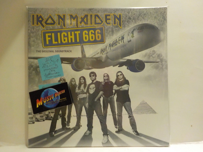 IRON MAIDEN - FLIGHT 666 OST UUSI "SS" 2LP 2017