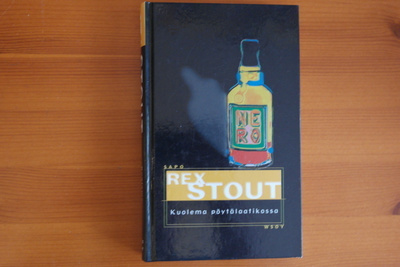 Rex Stout:Kuolema pöytälaatikossa.1.p.1997.Sid.Sapo 404.Hyvä