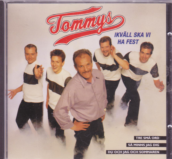 Tommys - Ikväll Ska Vi Ha Fest (CD) HYVÄ KUNTO!!