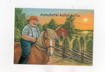 °°AAMUHETKI KULLANKALLIS°° -KORTTI / Hörölä