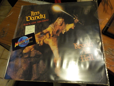 JIM DANDY - READY AS HELL M-/EX+ LP