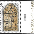 1983 Km Hollolan kirkon ovi 8,00 yX ** LaPe 919 b) TIL N:o - pikkukuva 1