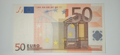 Euroseteli Suomi 50€ L/H007 sign.Duisenberg
