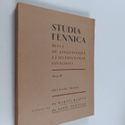 Martti Haavio ym. : Studia Fennica : Revue de linguistiqu... - pikkukuva 1