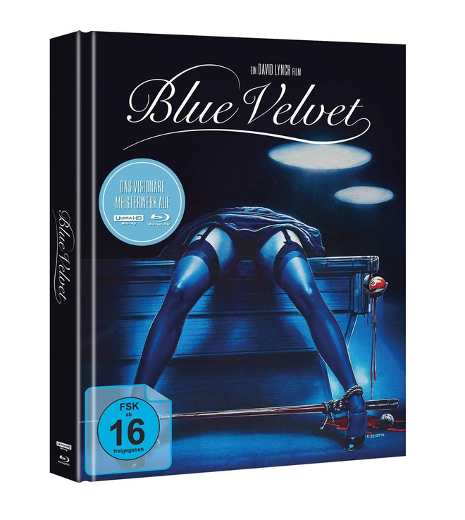 Blue Velvet 4K UHD + 2 x Blu-ray Mediabook uusi