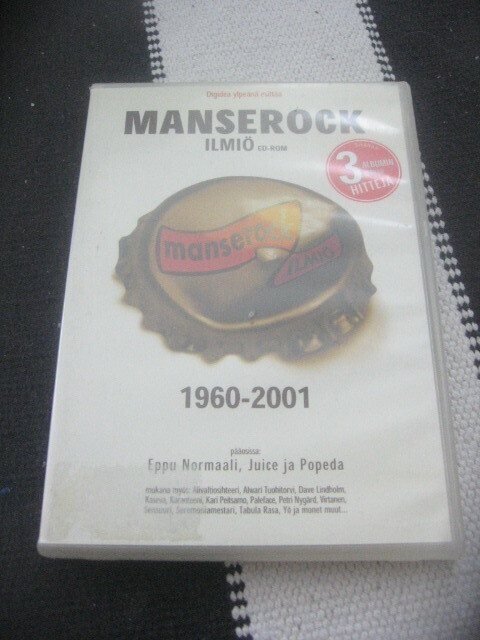 CD-ROM - Manserock-ilmiö (1960-2001)