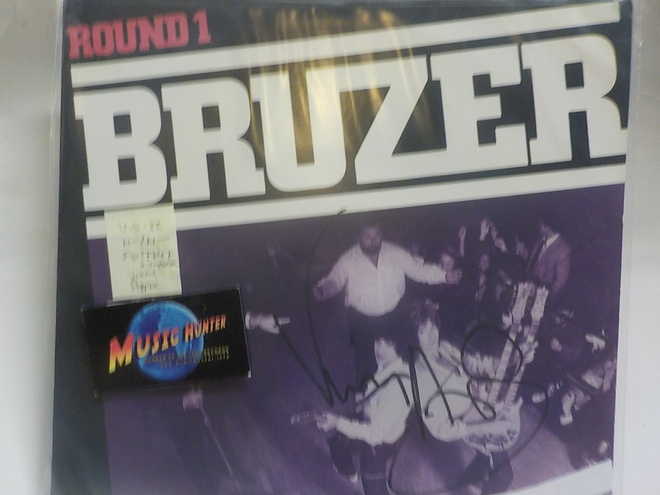 BRUZER - ROUND 1  ( SIGNED BY VINNY APPICE ) M-/M- LP