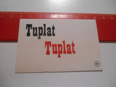 K13 Jenkki Tarris #87 Tuplat Tuplat