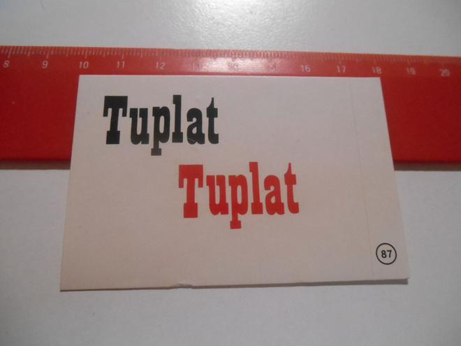 K13 Jenkki Tarris #87 Tuplat Tuplat