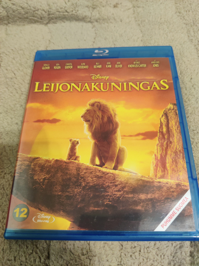 Leijonakuningas (Walt Disney) Blu-ray