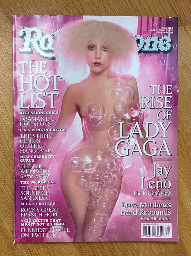 Rolling Stone - Lady Gaga -no. 1080 / June 2009