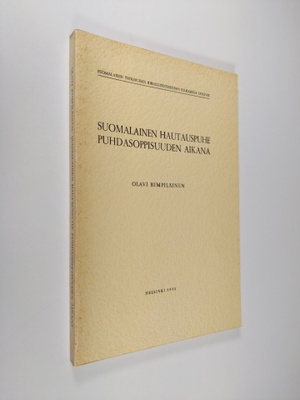 Olavi Rimpiläinen : Suomalainen hautauspuhe puhdasoppisuu...