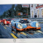 Le Mans - Steve McQeen Fine Art Print "Moving Picture" - pikkukuva 1