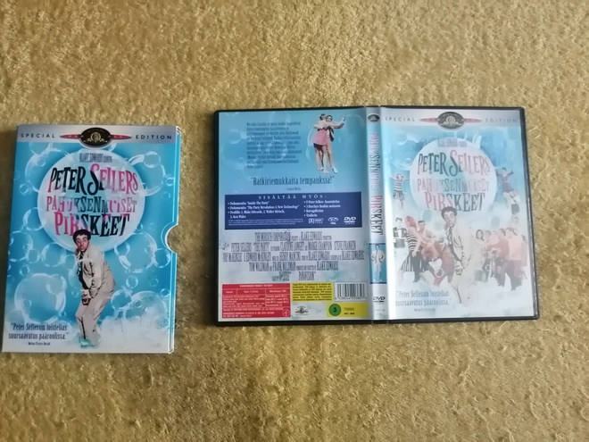 PAHUKSENMUKAISET PIRSKEET DVD