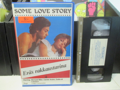 VHS Eräs rakkaustarina (1980) FIx Tamline Ky