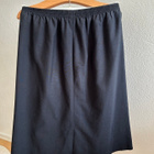 Musta kotimainen ( Lena ) vintage hame ( koko 40 ) - pikkukuva 4