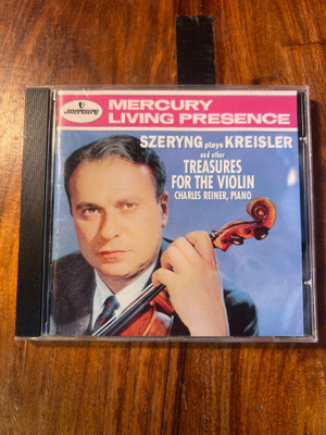 Szeryng Plays Kreisler And Other Treasures For The Violin Cd