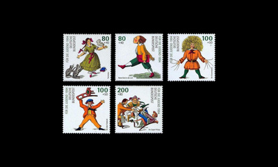 Saksa 1726-30 ** Dr. Heinrich Hoffmann, kirjailija (1994)