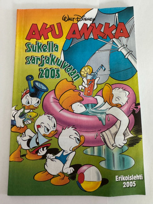 Aku Ankka sukella sarjakuvaan erikoislehti 2005