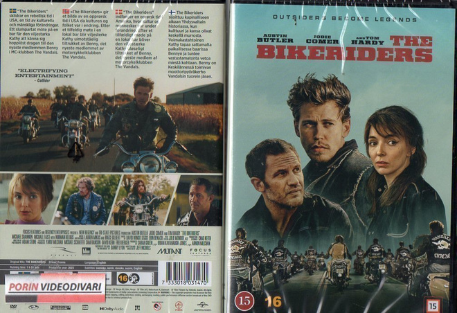 bikeriders	(32 414)	UUSI	-FI-	DVD	nordic,			2023	moottoripyö