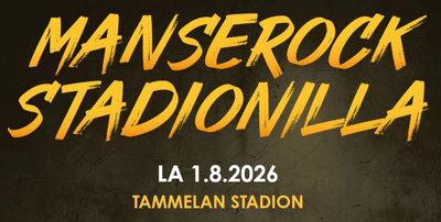 Liput kahdelle. Manserock-Tammelan stadion-Tampere.