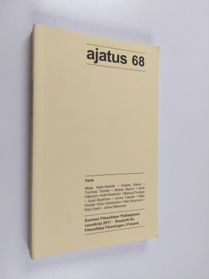 Ajatus. 68 : Suomen Filosofisen Yhdistyksen vuosikirja - ...