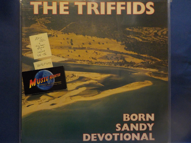 THE TRIFFIDS - BORN SANDY DEVOTIONAL - UK 1986 EX-/EX- LP