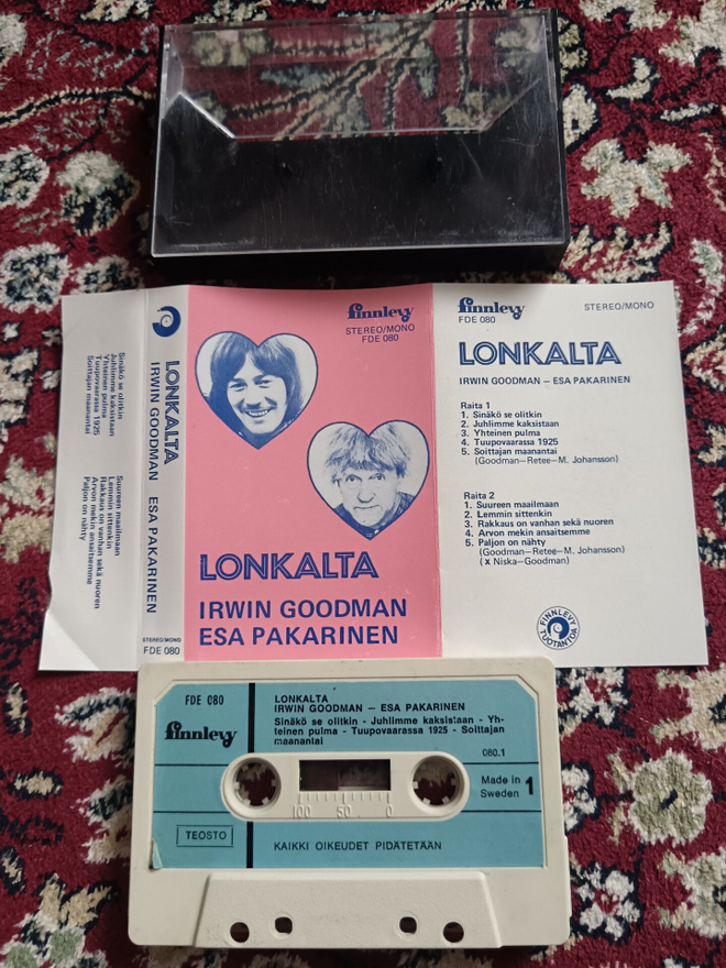 Irwin Goodman ja Esa Pakarinen - Lonkalta C-kasetti