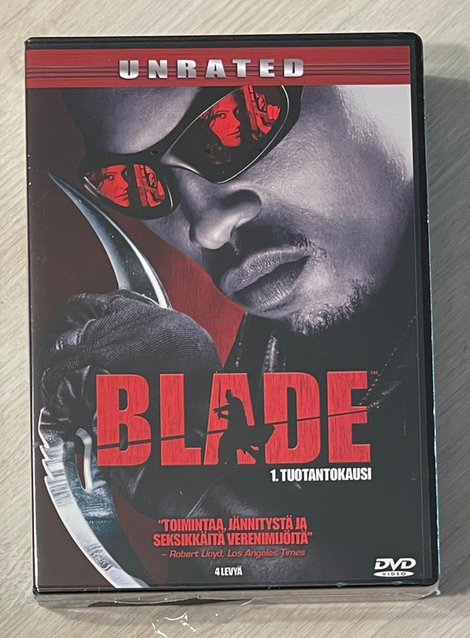 Marvelin BLADE (2009) koko tv-sarja (4DVD) *UUSI*