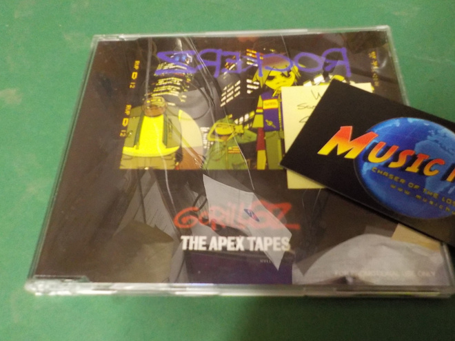 GORILLAZ - THE APEX TAPES UUSI PROMO CDS
