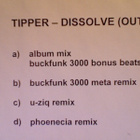 TIPPER :: DISSOLVE(OUT)  ::  VINYYLI 12"  MINT PROMO-TEST ! - pikkukuva 1