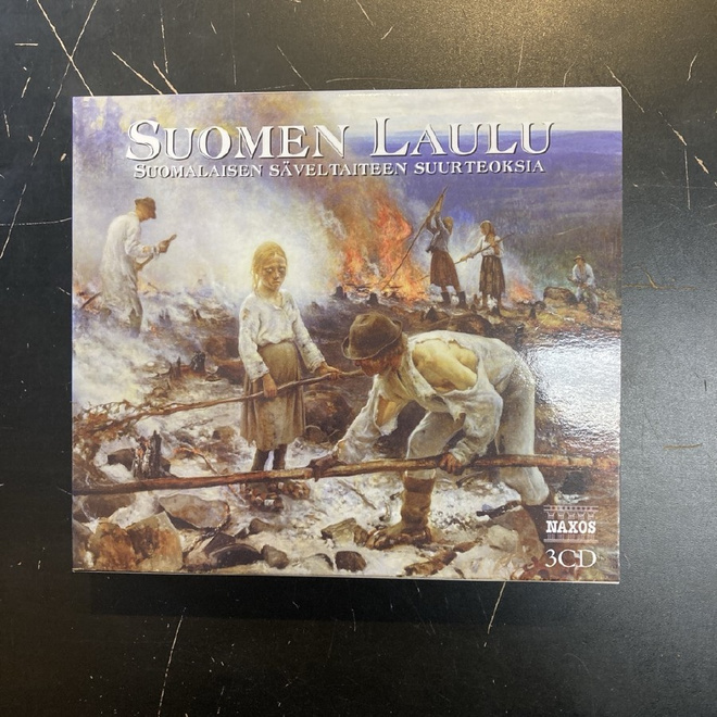 Suomen laulu (suomalaisen säveltaiteen suurteoksia) 3CD
