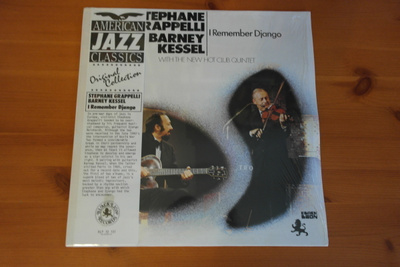 Stephane Grappelli-Barney Kessel:I Remember Django LP.Hyvä!