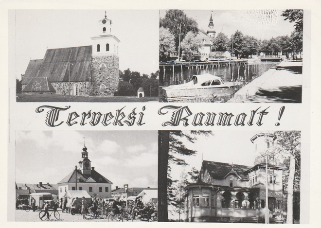 KIRKKOKORTTI - RAUMAN KIRKKO - 7