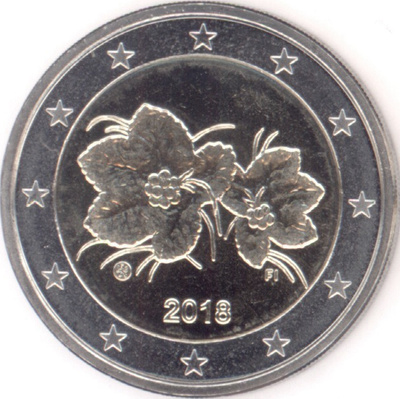 Suomi 2 euro 2018, UNC