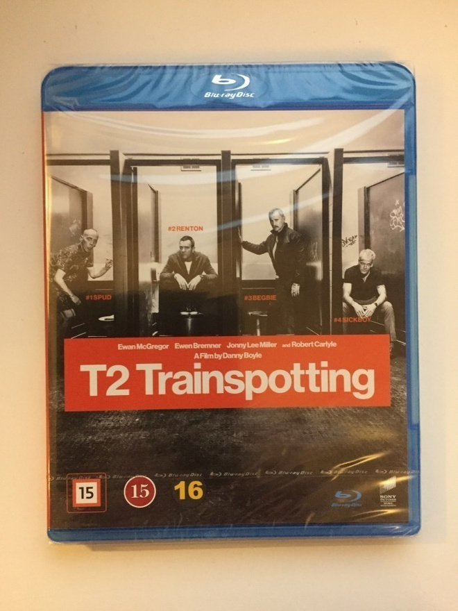 T2 Trainspotting (Blu-ray) Ewan McGregor (2017) UUSI