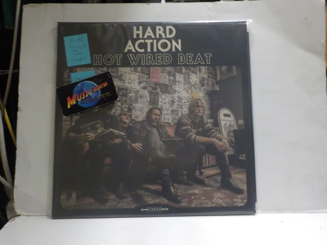 HARD ACTION - HOT WIRED BEAT M-/M- SUOMI 2017 LP