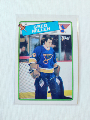 88-89 Topps - Greg Millen