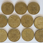 11 kpl Espanja 1 ptas1976-1980, 2 kuvaa - pikkukuva 1