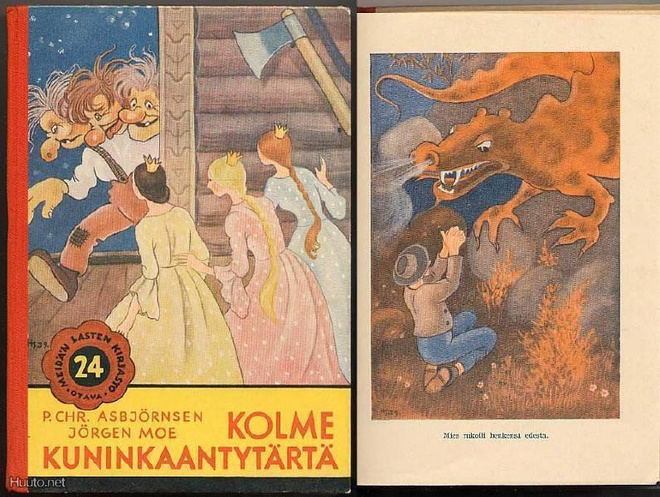 Asbjørnsen - Moe: Kolme kuninkaantytärtä (1944)